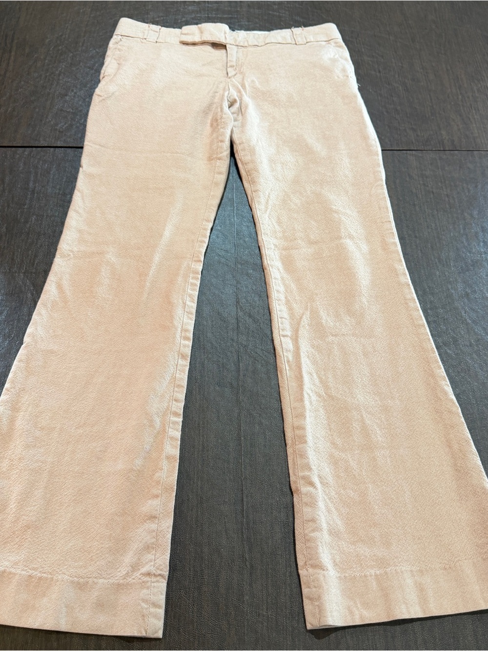 Gapstretch Women's Size 6 Light Pink Flare Leg Pants